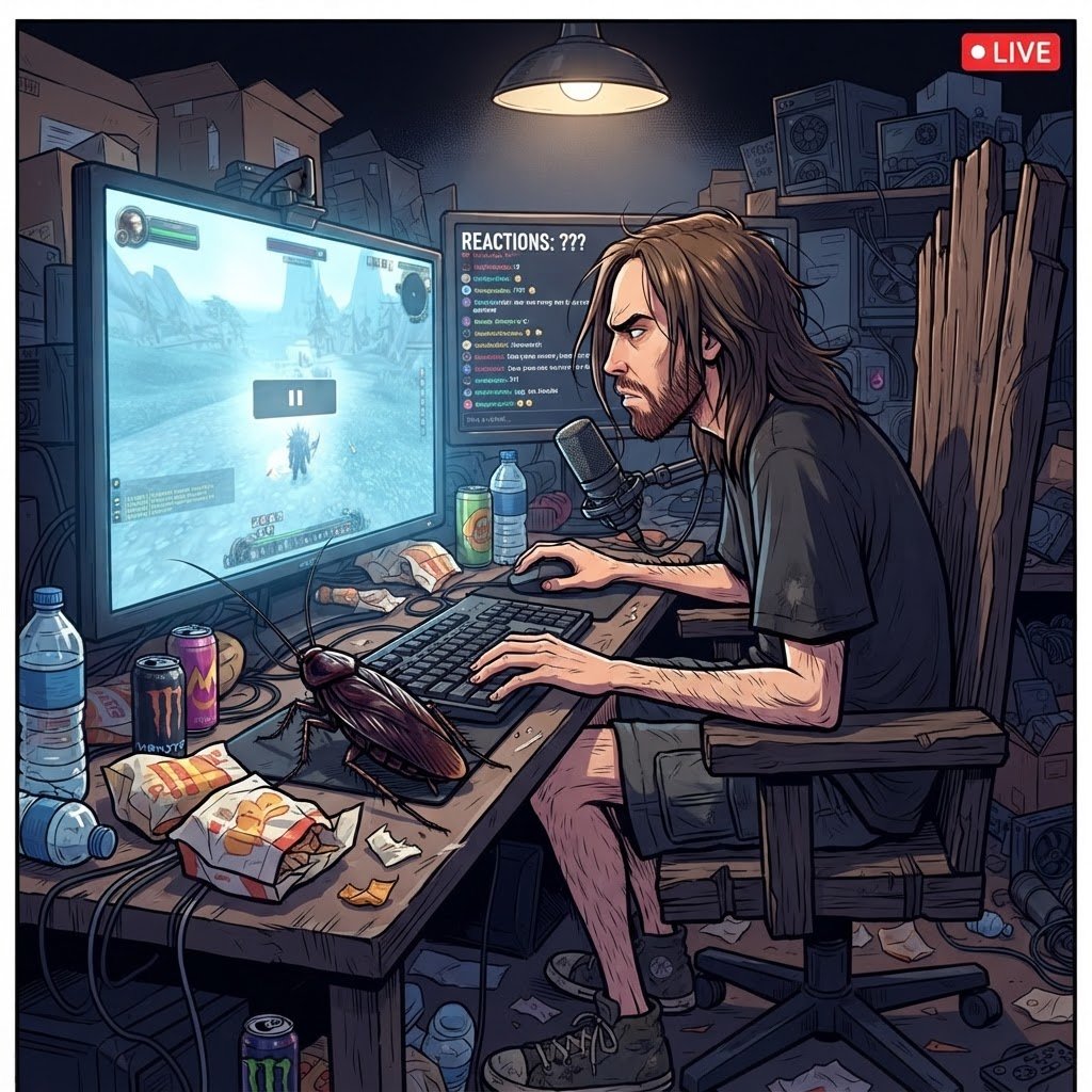 Tripmode4's tweet photo. @Asmongold Check out this comic I made in the web app I built. https://t.co/VzLGla8LSK