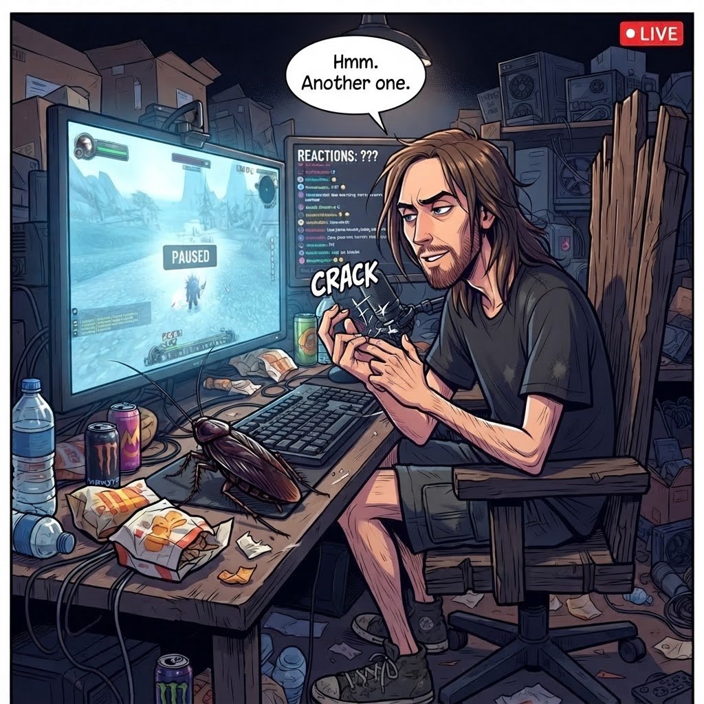 Tripmode4's tweet photo. @Asmongold Check out this comic I made in the web app I built. https://t.co/VzLGla8LSK