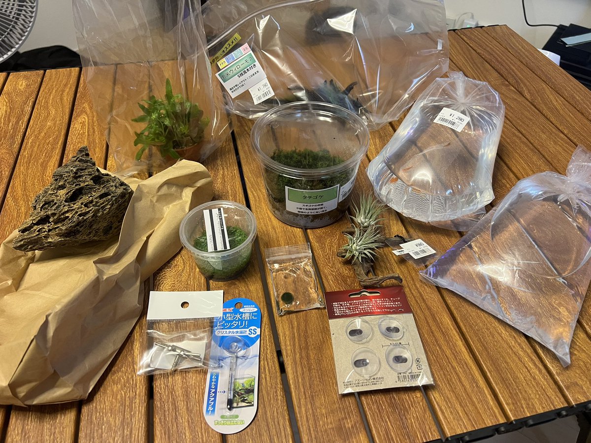 sunrise0285's tweet photo. セールで荷量爆増週間が終わり帰ってお酒飲んだら早めに気絶したので朝からトロピランド相模原さんにお買い物。
なんやかんや1万近く買ってしまった… https://t.co/WQtd3zxdDm