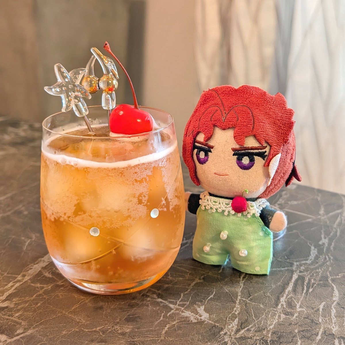 koputa222's tweet photo. クリ一ムソーダのお紅茶、
買ってもらったぬ！
わくわく…♡

店員さんのオススメどおり、濃いめのアイスティーにして炭酸水で割ってみたけど、ちみのりは普通のメロンクリ一ムソーダの方がいいそうです🍈 https://t.co/fAhPGnac26