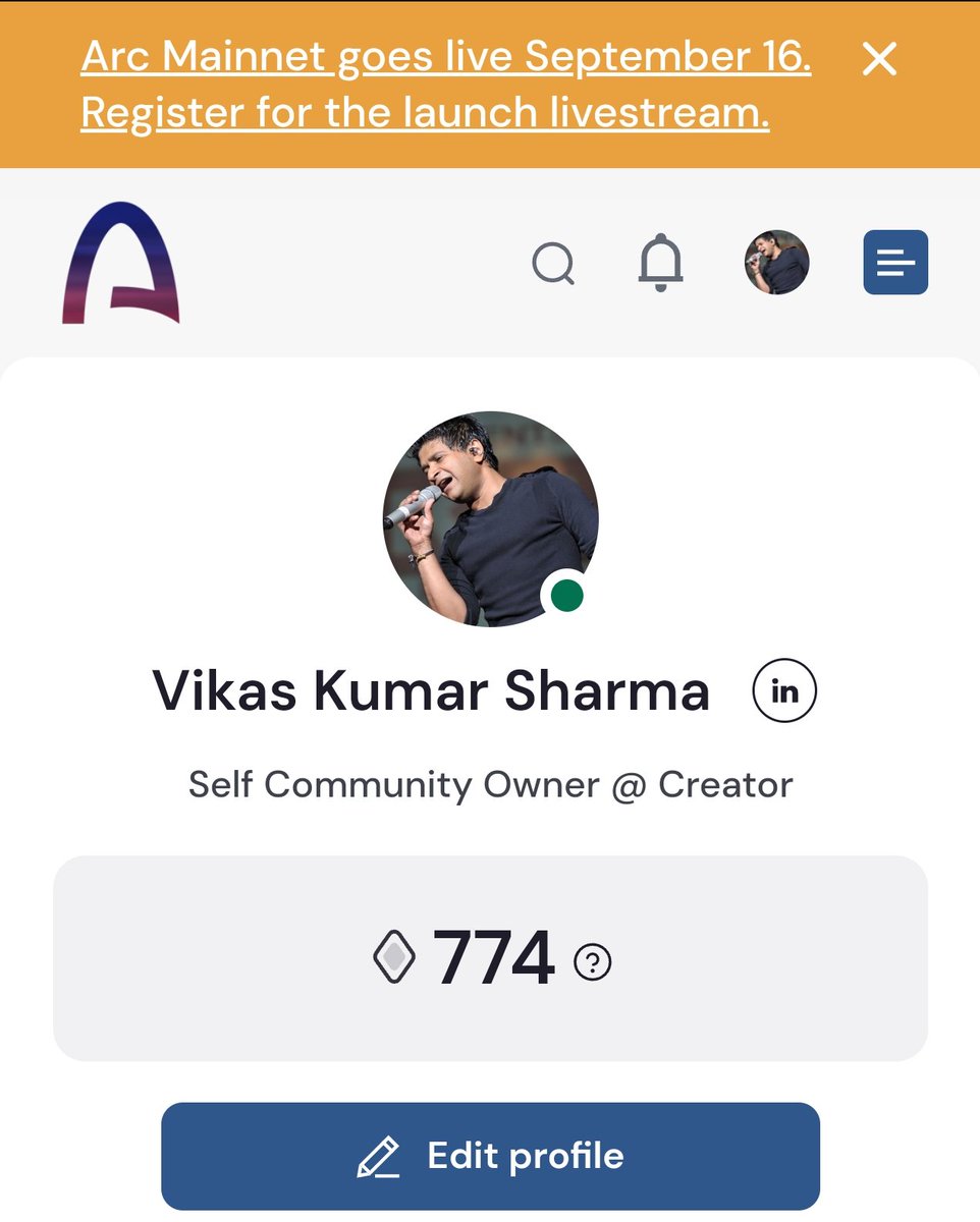KumarrVikass's tweet photo. 774 Arc House points. ❤️

Been supporting @arc, engaging with the community, and showing up consistently.

Seeing people get their Architect Badges today made me happy for them… but honestly, what about us? 😢

@silencexlm @samconnerone @bobbilee

Could you please take another look at my Architect Badge eligibility? 🙏

Still believing in Arc ❤️