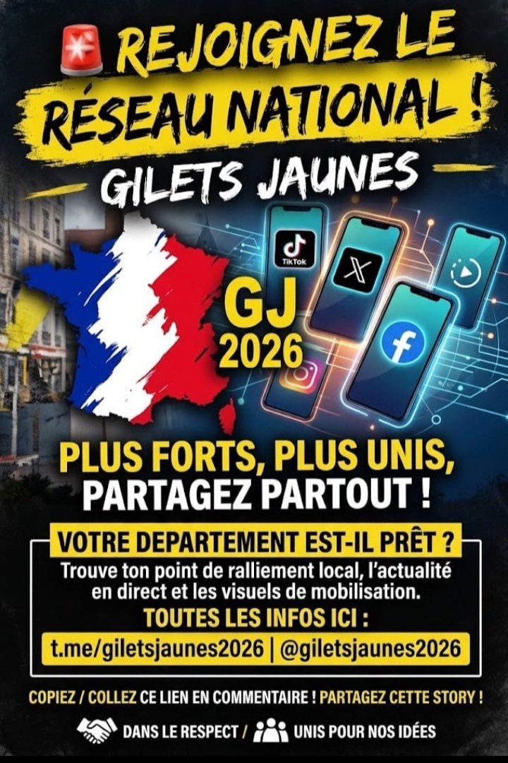 antitranshumani's tweet photo. 🔴Urgent ‼️ 

⚠️Un groupe vient d'être lancé pour organiser le mouvement qui émerge❗️

Rejoignez-le dès maintenant à l'aide de ce lien:

➡️ https://t.co/4XpPfzjRas

Ou bien attendons sagement que l'essence soit à 3€/L❗️

#Giletsjaunes #17octobre https://t.co/iR0Rpt90bg