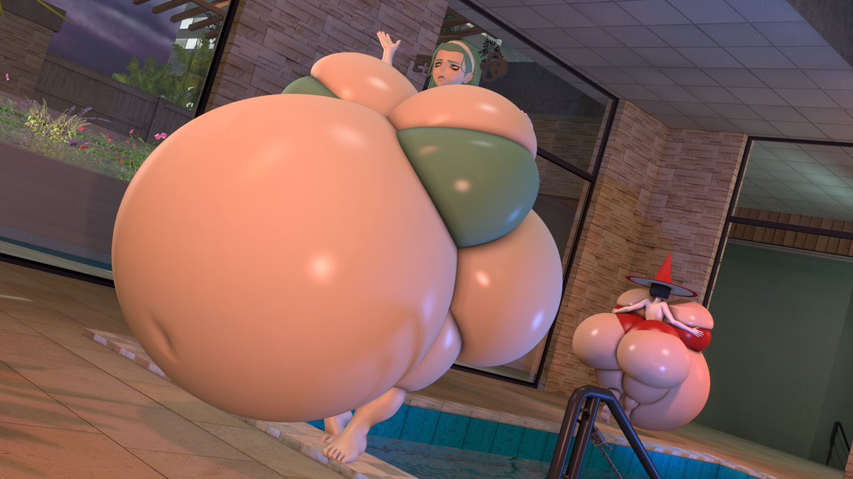Slimmy_Gooish's tweet photo. Guilty Gear gals being big indoors. I love A.B.A btw https://t.co/vTmUkmoUUm