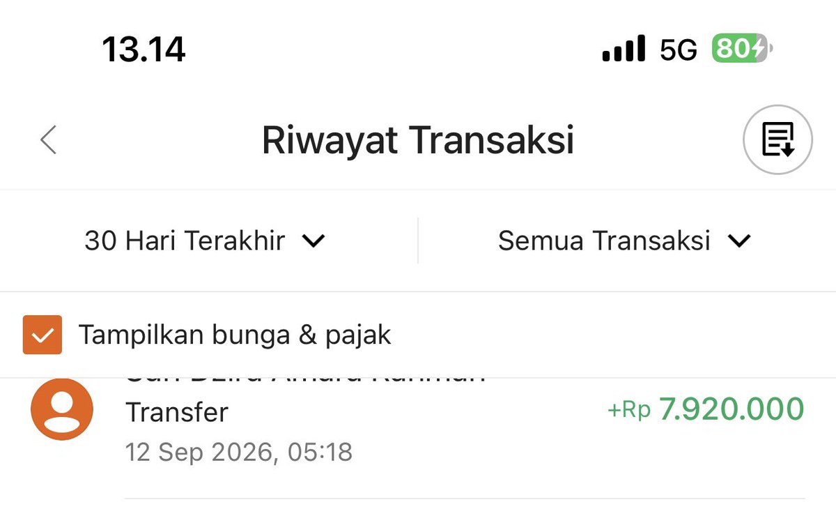 LiviaPutriii's tweet photo. Kerja 1 minggu hasil segini cukup banget buat IRT sihh, modal kerja dri rumah dong 🥰 Buat ibu2 yg mau WFH juga bisa langsung DM aja saya 🙏🙏

#info #loker #indonesiaopen2026 #wfh #freelance #zonauang https://t.co/ZViHVYJOdD
