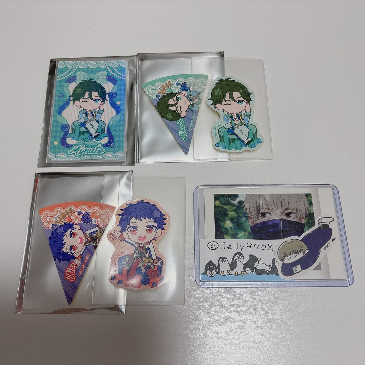 Jelly9708's tweet photo. 【交換】KING OF PRISM キンプリ きゃらっぴん ステッカー 特典

譲▷シン　ミナト
求▷レオ

名古屋手渡しまたは郵送対応
検索からもお気軽にお声掛けください https://t.co/TRMbfjwuHi