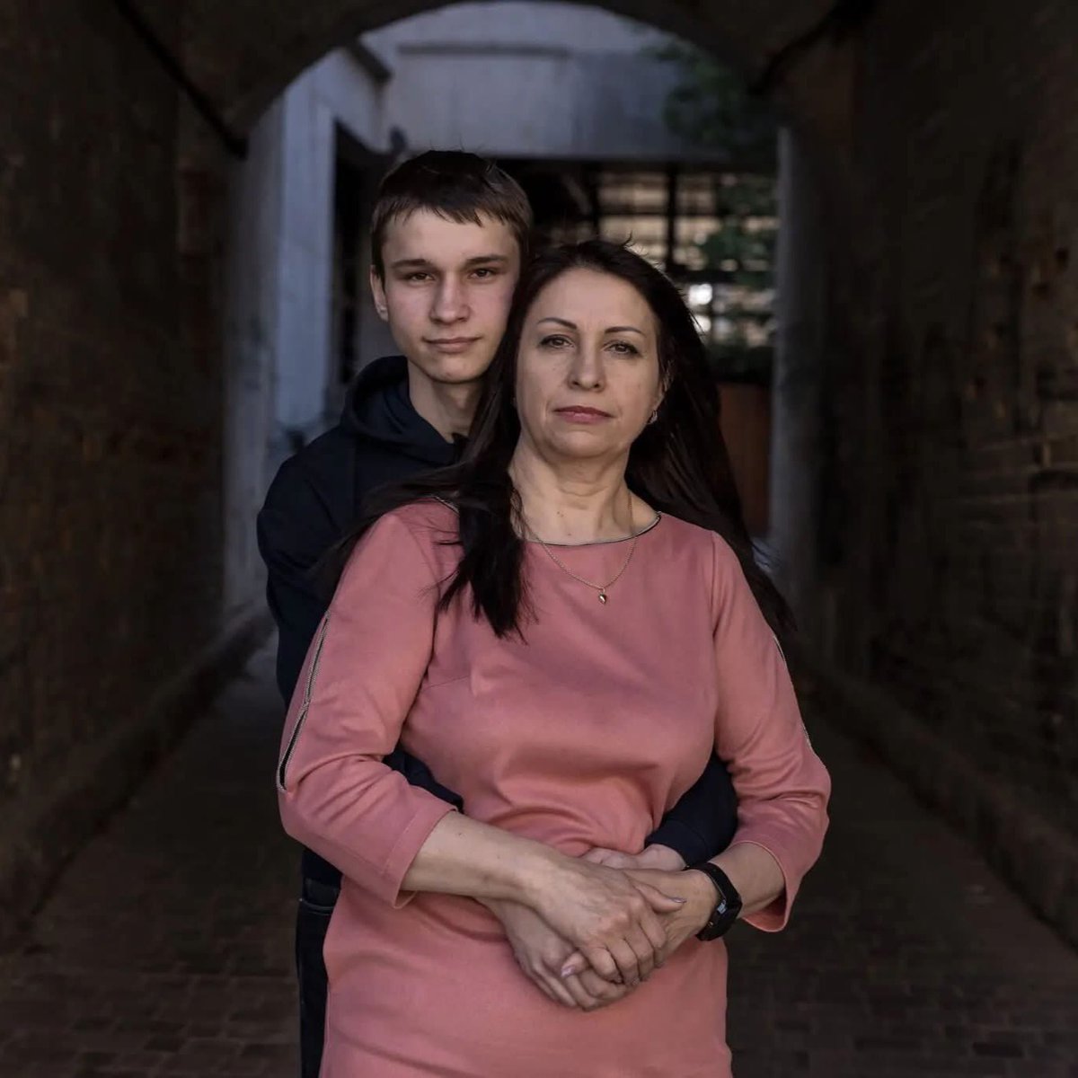 CrimeanVoyager's tweet photo. Ukrainian combat medic Liliia Prutian spent 2.5 years in russian captivity after her unit near Mariupol was surrounded in 2022.

She was tortured and raped, then put on a sham “terrorism” trial — where she learned her own son had joined the russian army and testified against her.

Her youngest son Dima, just 17, was alone under occupation with Type 1 diabetes, hiding from forced conscription.

When Liliia was finally released in September 2024, she had only one thought: get her son home.

Five months later, Dima escaped with a single sports bag. Inside were his clothes — and two of his mother’s favorite dresses.

He traveled 2,800 km through occupied Ukraine, russia, Belarus and Poland.

After three years apart, he finally ran into his mother’s arms at a train station in Kyiv.

russia tore their family apart.

They found their way back to each other.