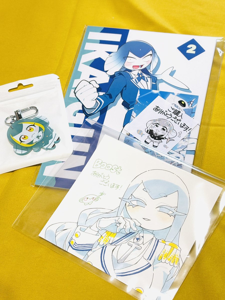 kanate_ra's tweet photo. 届いた〜！アサナギさん可愛い......🐟 https://t.co/XmARO1V409