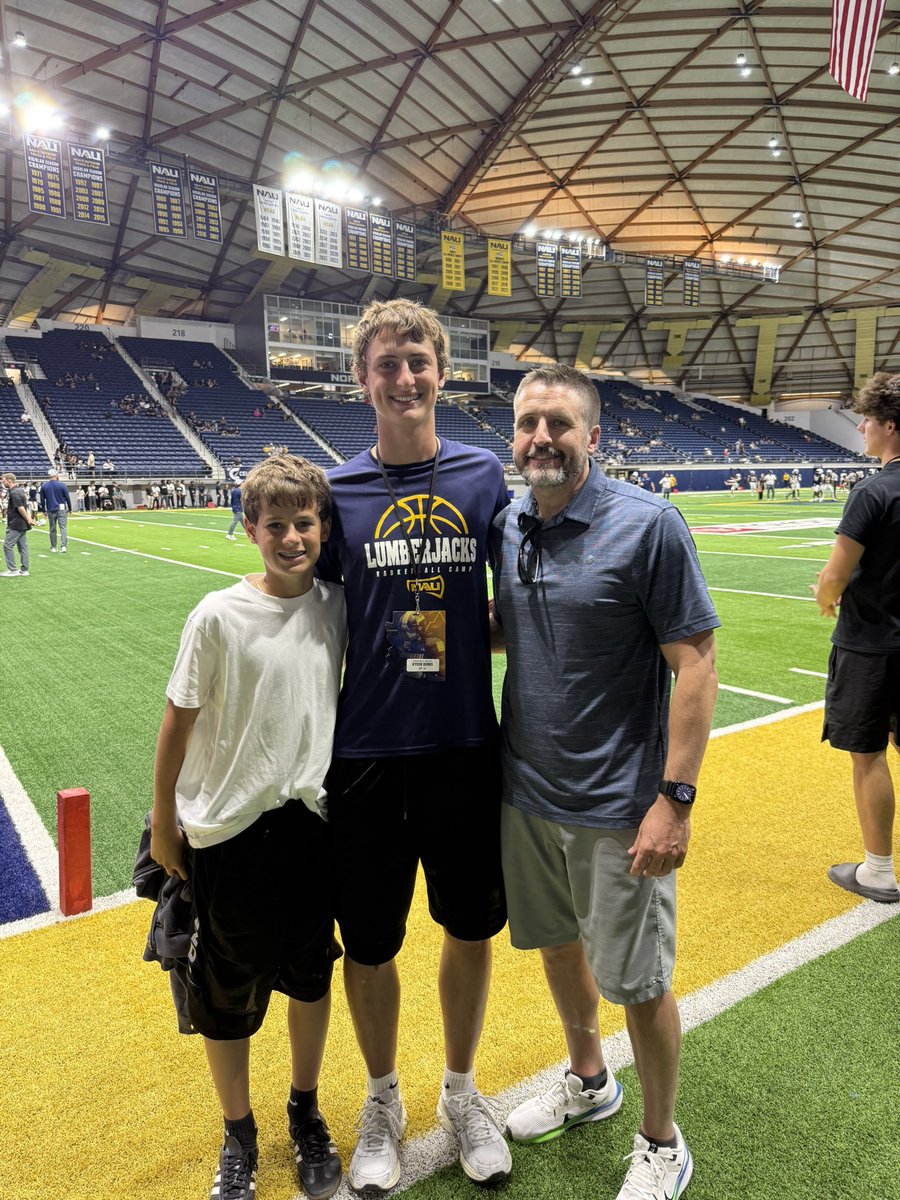 RyderDobbs's tweet photo. Great time in Flagstaff watching the Jacks get the win! Appreciate the NAU staff for having me out. #GoJacks

@coachpjlondon @CoachB_Larson @Coachbwright4 @nevadapreps @Foothillhsfb @Elite_2028QBs @MikeWatersP1 @CoachJustinBro @PrepRedzoneNV @raybrewer21 @JoeArrigo_ @p1recruiting @GregBiggins @AlexWright1028 @coachWhoa @BrandonHuffman @BlairAngulo @QBHitList