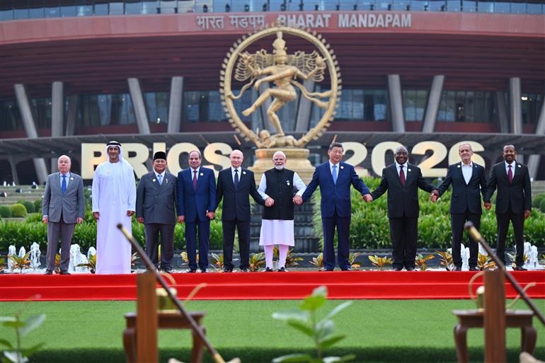 sfactor_news's tweet photo. BRICS SUMMIT 2026: Modi pitches BRICS roadmap to reshape global governance

By Our Correspondent

Read full story on https://t.co/nGntwDd1mw

https://t.co/NfZlNJIK4r
#BRICS

#BRICS2026 #BRICSSummit #BRICSIndia2026 
#BRICSIndia https://t.co/IZWyf93jvf