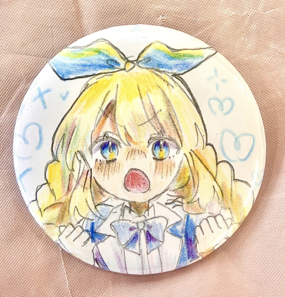 renren_chara's tweet photo. 栄ちゃんの缶バッジ💙 https://t.co/3lB3Sry8RJ