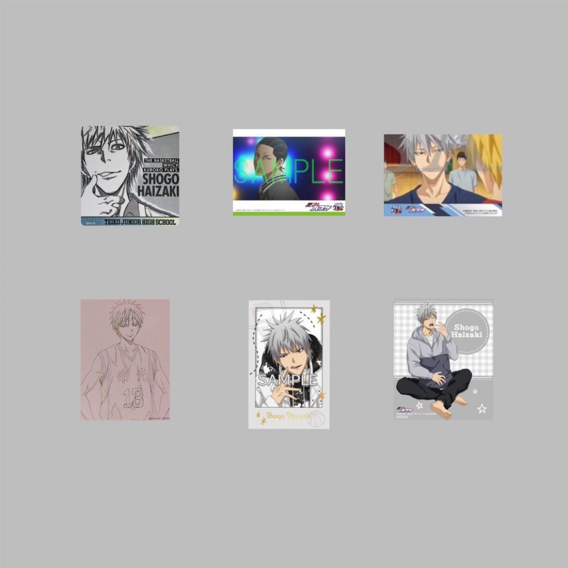 _pi811's tweet photo. 【買取】黒子のバスケ 黒バス 灰崎祥吾 グッズ

求▶️画像のもの
譲▶️希望額＋送料

〇郵送、日程次第都内手渡し。
〇恐縮ですが、郵送の場合はまとめてのお取引を優先させていただきます。
〇画像以外のグッズも探しているものございます。 https://t.co/rWlnHa3sXZ