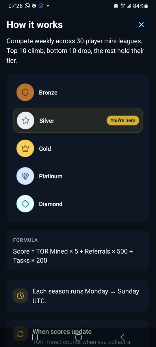 LessIsM_re's tweet photo. What level are you?

@ToriumNetwork https://t.co/sTFgcSHP2k