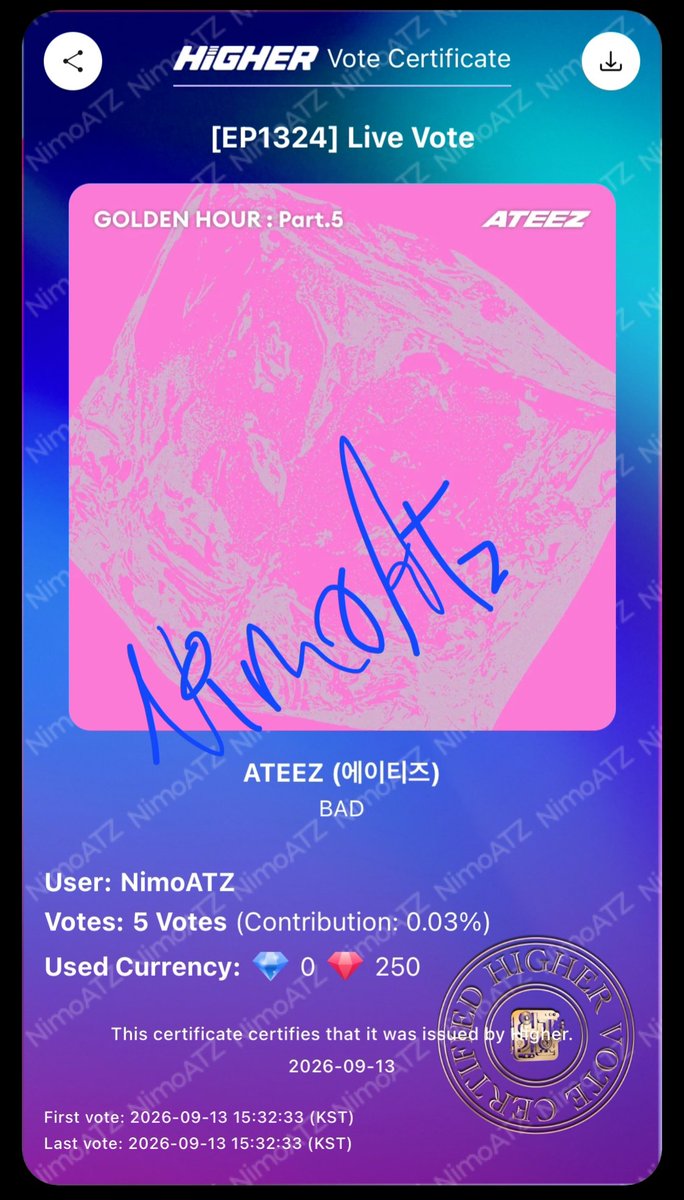 NimoATZ's tweet photo. @1024updates @ATEEZofficial Let's go ATINY! 💪🏼 https://t.co/TwNFWfAOwd