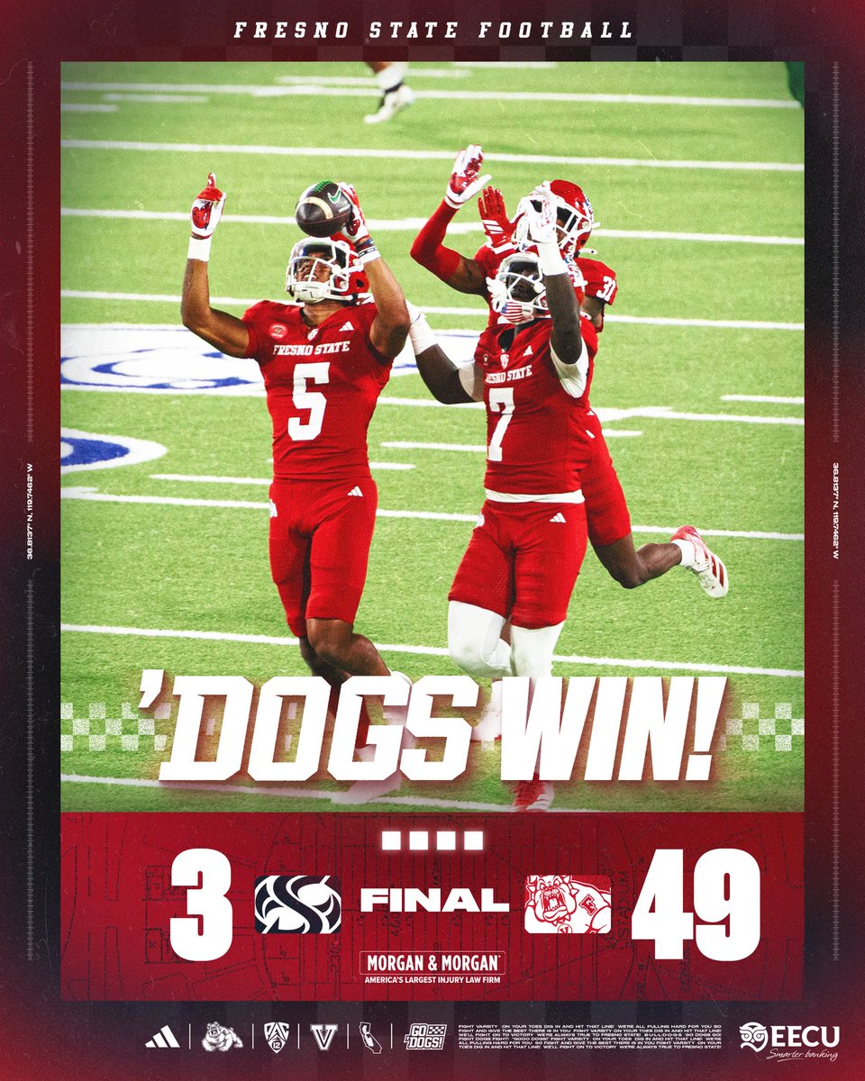 FresnoStateFB's tweet photo. Got some sting in our bark 🗣️ https://t.co/VhO5pslkVB