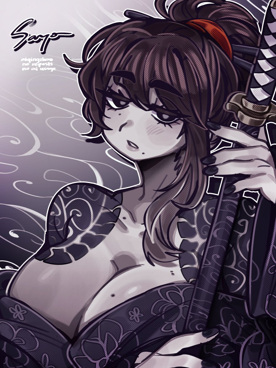 aiqingzhao's tweet photo. wanted tew draw sayo for awhile ^3^
#libraryofruina https://t.co/OTlOZAmFFJ