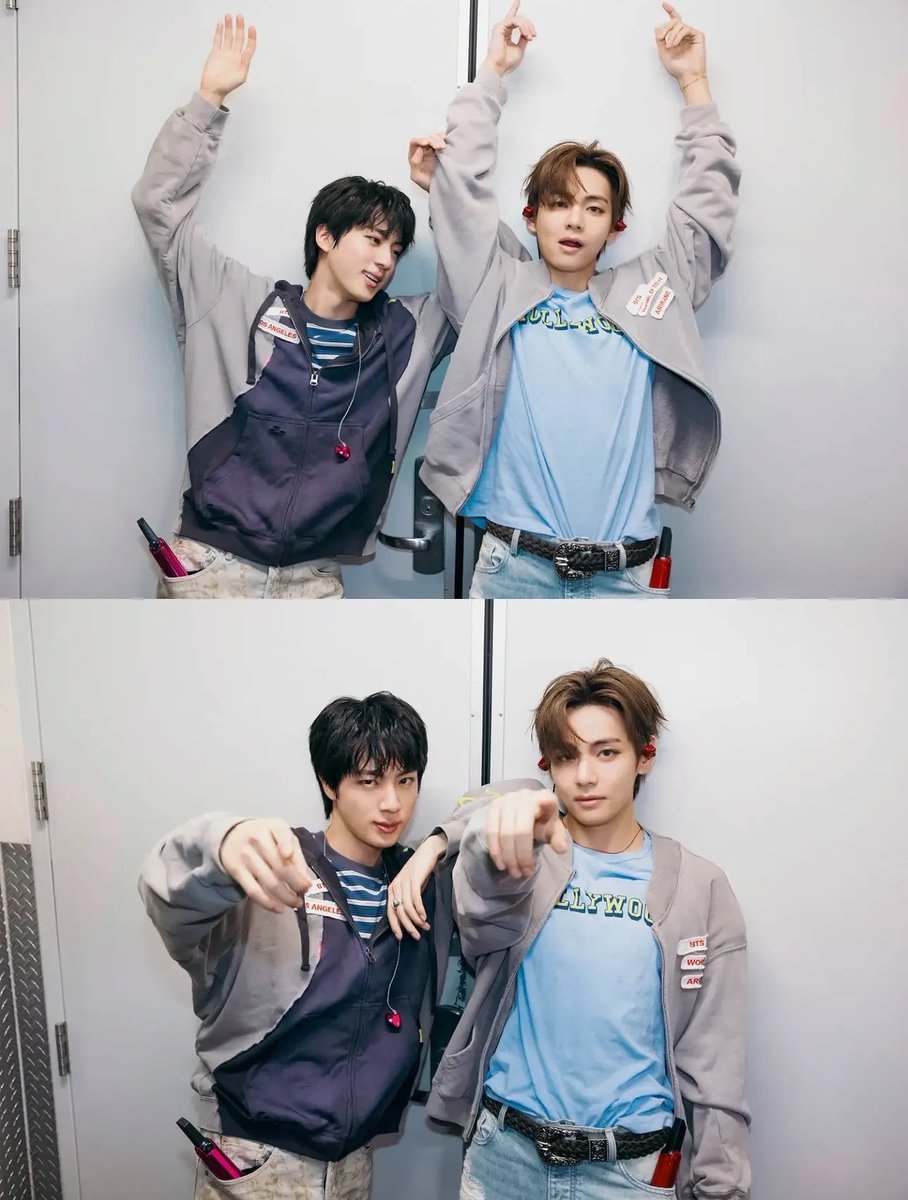 btschartsxdaily's tweet photo. JIN AND TAEHYUNG 💜 https://t.co/aQf2qlDRyZ
