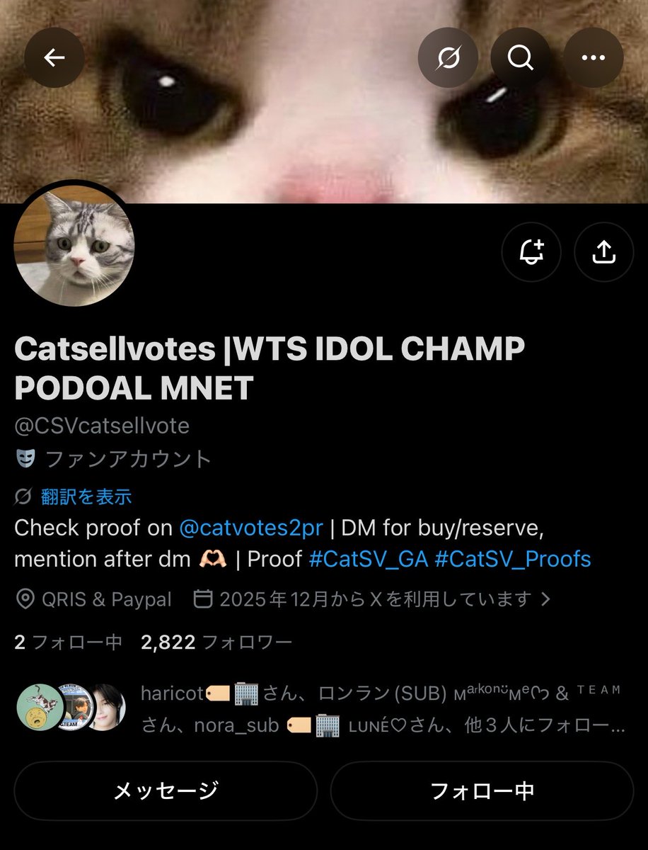 joo______9's tweet photo. @CSVcatsellvote Done for #andTEAM https://t.co/loeexNYDaI