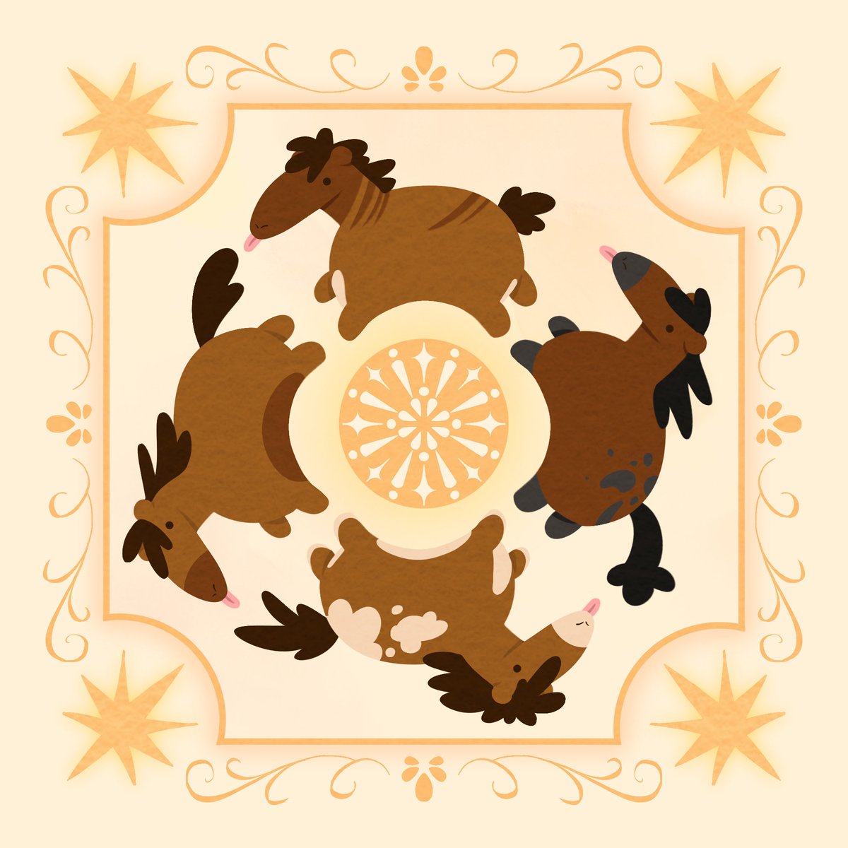 tworacc00ns's tweet photo. Stop horsing around!! ☀️🐴
#horse #horseart https://t.co/28WSVkPBl4