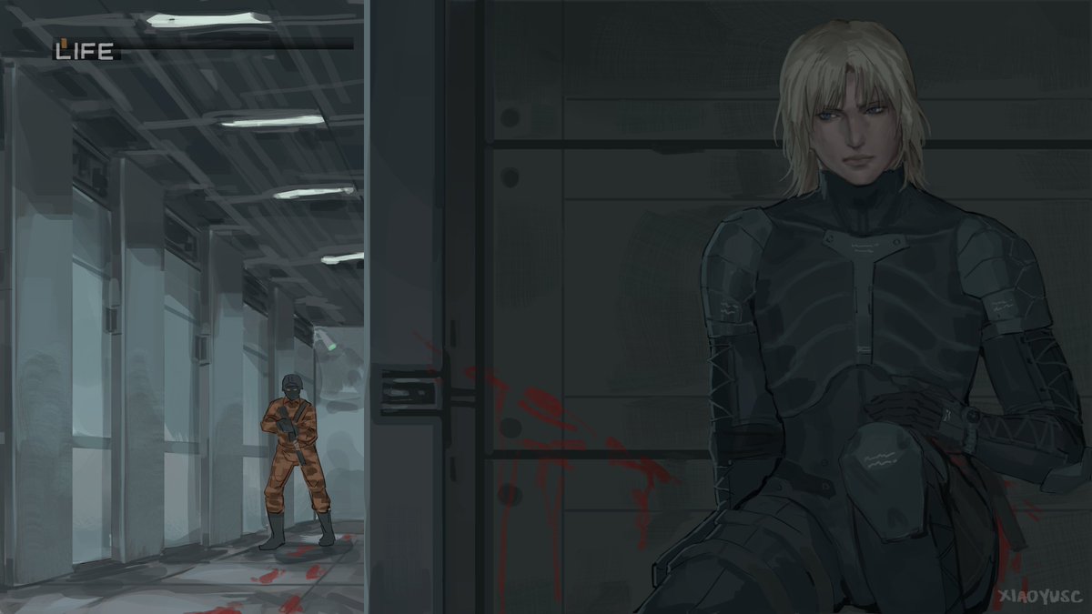 hxiaoyusc's tweet photo. bleeding, raiden you gotta move he's gonna find you #mgs2 https://t.co/KKeKNlppfO
