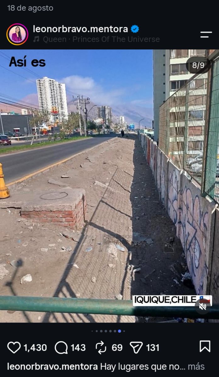 Eddo___EEO's tweet photo. Leonor Bravo llegó a mi notVereda favorita. 😏
Soñar con senderos decentes más allá del centro d #Iquique town, cuesta nada. 🙄 
@IquiqueDeTodos
@mop_chile
@MopTarapaca
@ServiuTarapaca
@Gore_Tarapaca https://t.co/853HjwqLZB