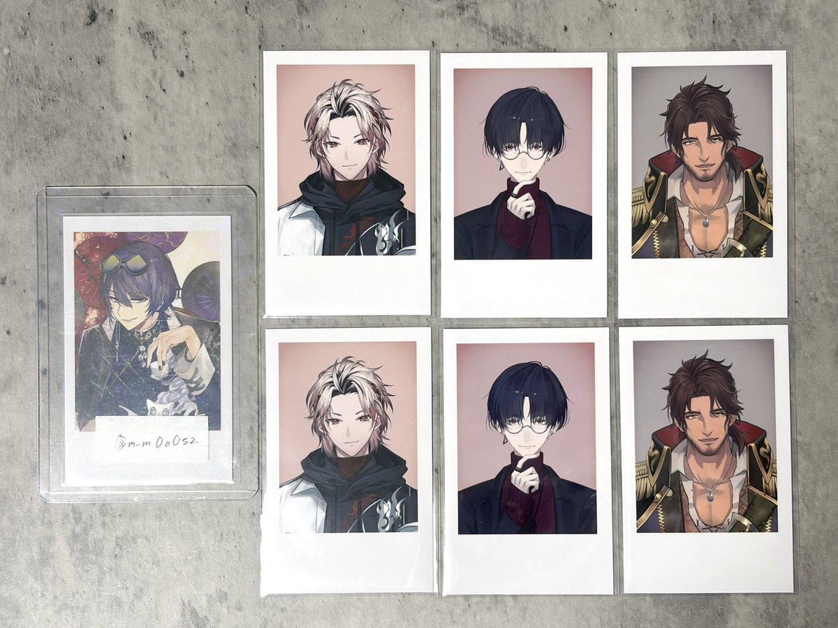 m_m0o0s2's tweet photo. 【譲渡】にじさんじ Another Style Goods vol.1 ランダムチェキ風カード Bグループ

【譲】画像

【求】〜定価+送料

おまとめ可能な方優先🎀

郵送での交換希望📮
お気軽にお声掛けください！ https://t.co/XaPZX848th