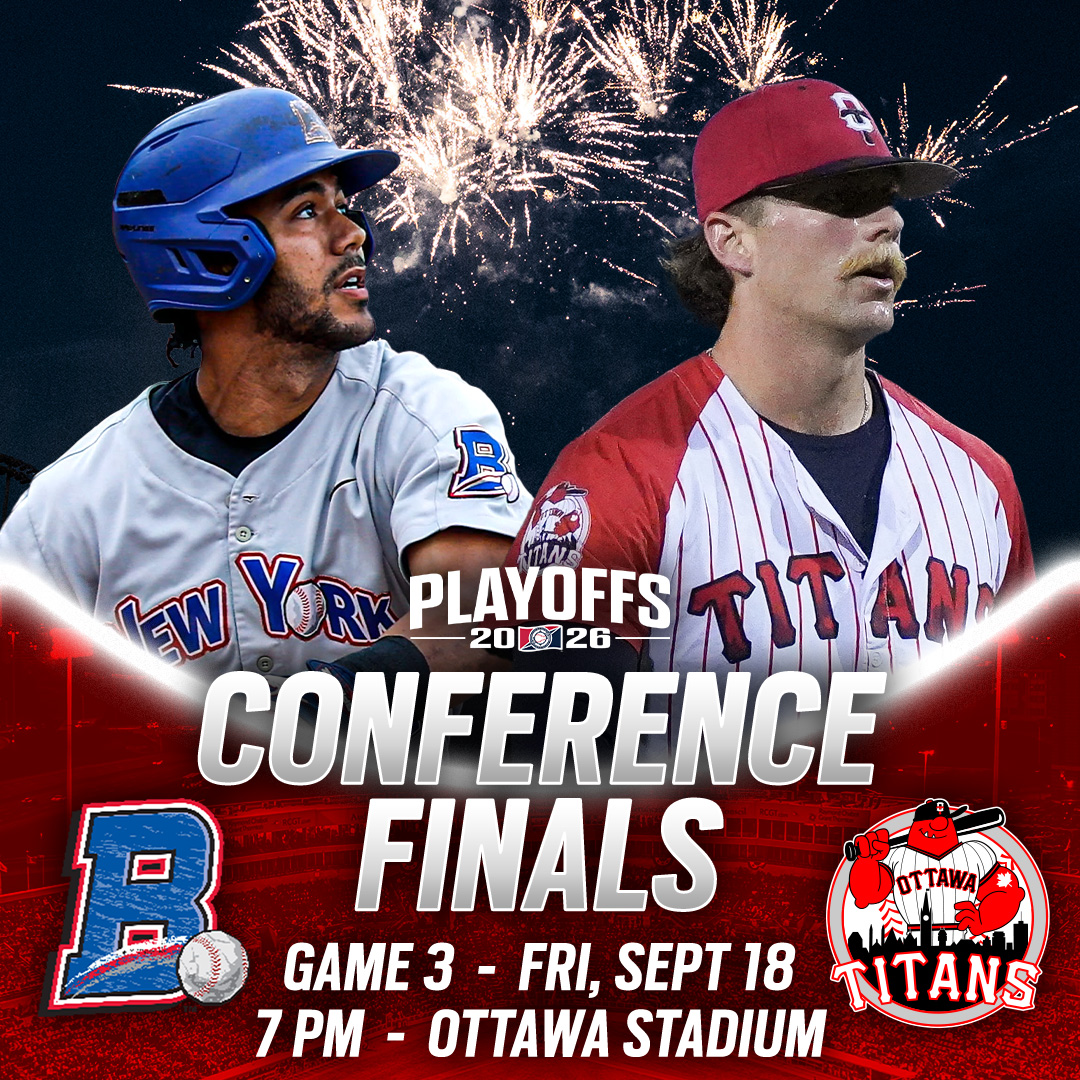 ottawa_titans's tweet photo. The Titans host Game 3 of the Atlantic Conference Finals on Fri, Sept 18 at 7pm!

We need YOU Ottawa!

Games 4 &amp; 5 are Saturday and Sunday, if necessary.