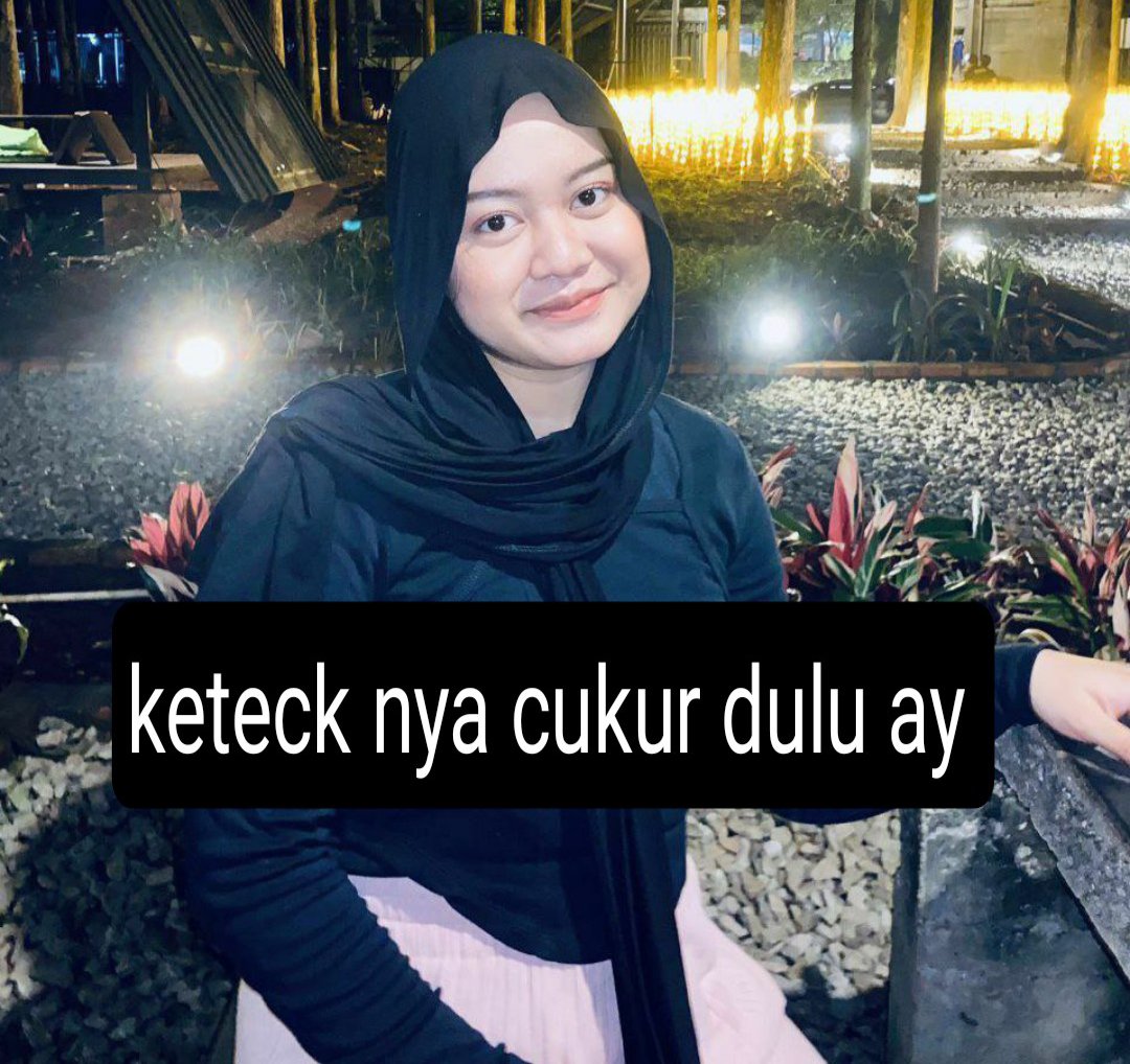 MariaPles1's tweet photo. Ya maapzz beeb belum sempatz
https://t.co/xS5FMvMhy6 https://t.co/hsNYX9kJHq