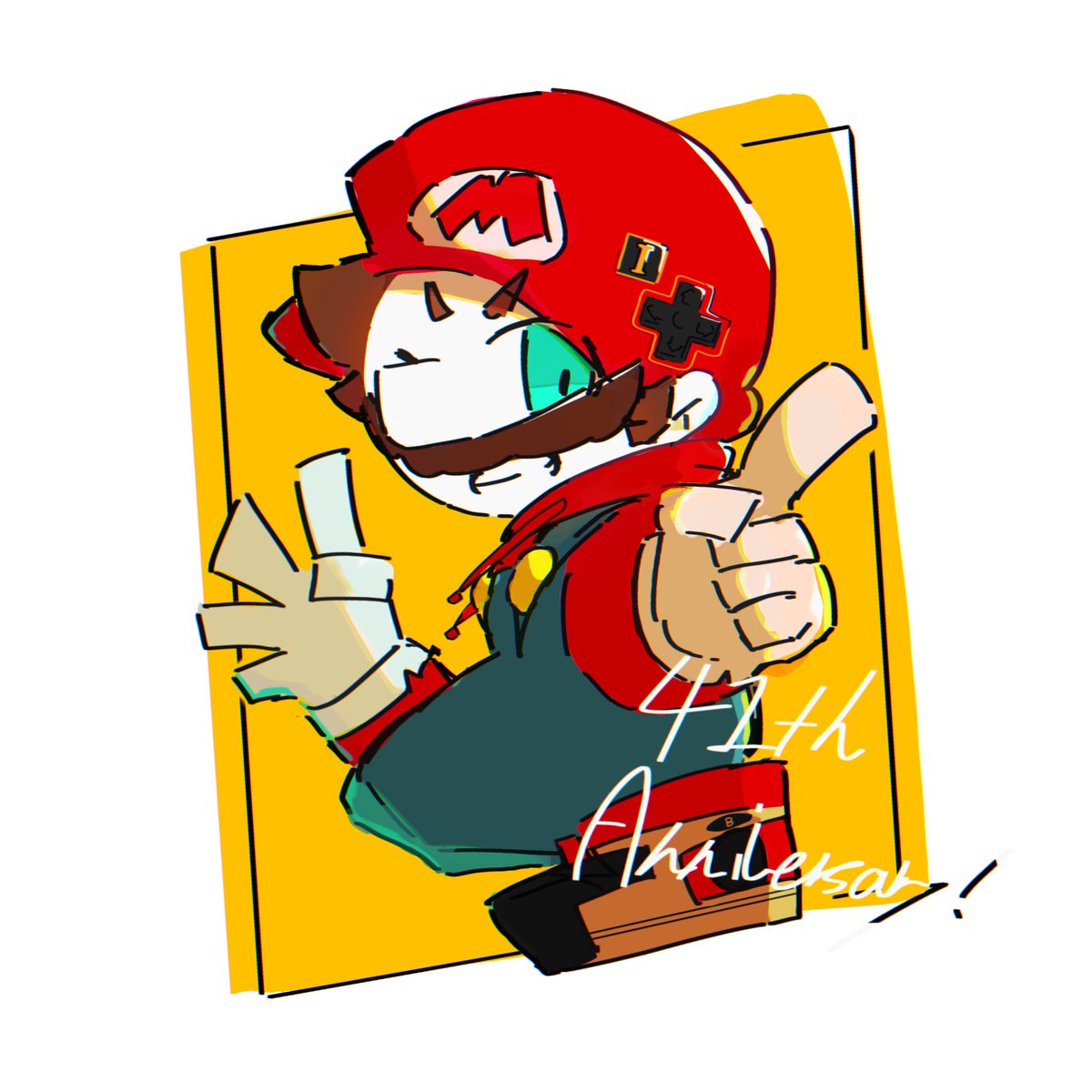 Niku_0064's tweet photo. 今日で41周年！おめでとう！
#スーパーマリオブラザーズ ＃SuperMarioBros https://t.co/UGMFKGCNb1