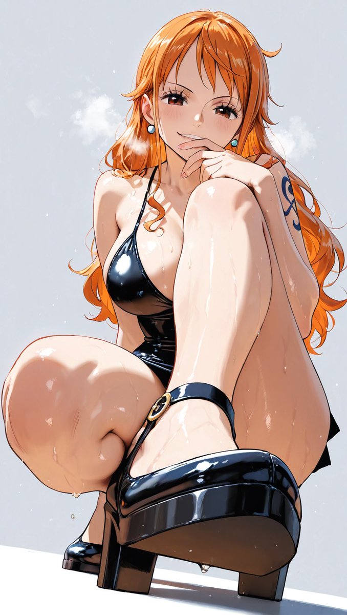FssHNdQXrh70498's tweet photo. 「何よその顔。もしかして見惚れてた？」

ワンピース/One Piece
ナミ/Nami
SFW anime-style illustration https://t.co/mQMyWdnUfp