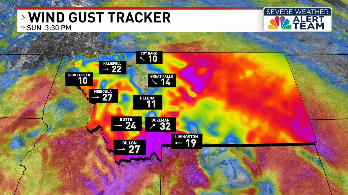 AlexLNBCMT's tweet photo. A Red Flag Warning will be in effect tomorrow from noon until 9 PM for portions of Beaverhead, Madison, Jefferson and Silver Bow Counties due to gusty winds and low relative humidity. Outdoor burning is not recommended.

https://t.co/dGKekv2Wp1 https://t.co/fBwp8BKiAo