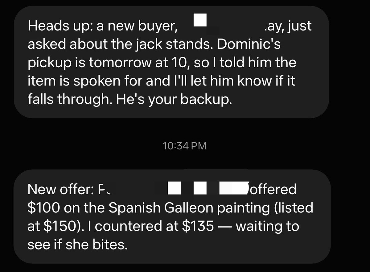 Muse runs his marketplace sales autonomously