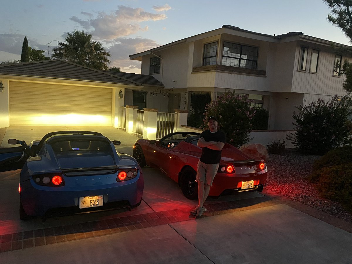 whatsinside's tweet photo. I’ve been dreaming of the Tesla Roadster in my garage since 2017. Owned two OG Roadsters in between. Now after today’s announcement, it is closer to (hopefully) becoming a reality. 🤞 https://t.co/7uBsJgcAhD