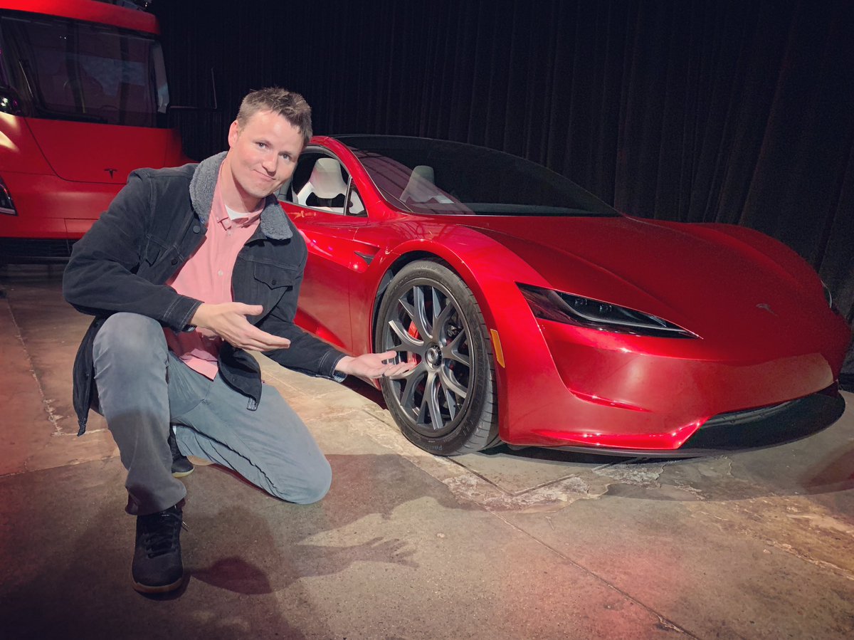 whatsinside's tweet photo. I’ve been dreaming of the Tesla Roadster in my garage since 2017. Owned two OG Roadsters in between. Now after today’s announcement, it is closer to (hopefully) becoming a reality. 🤞 https://t.co/7uBsJgcAhD