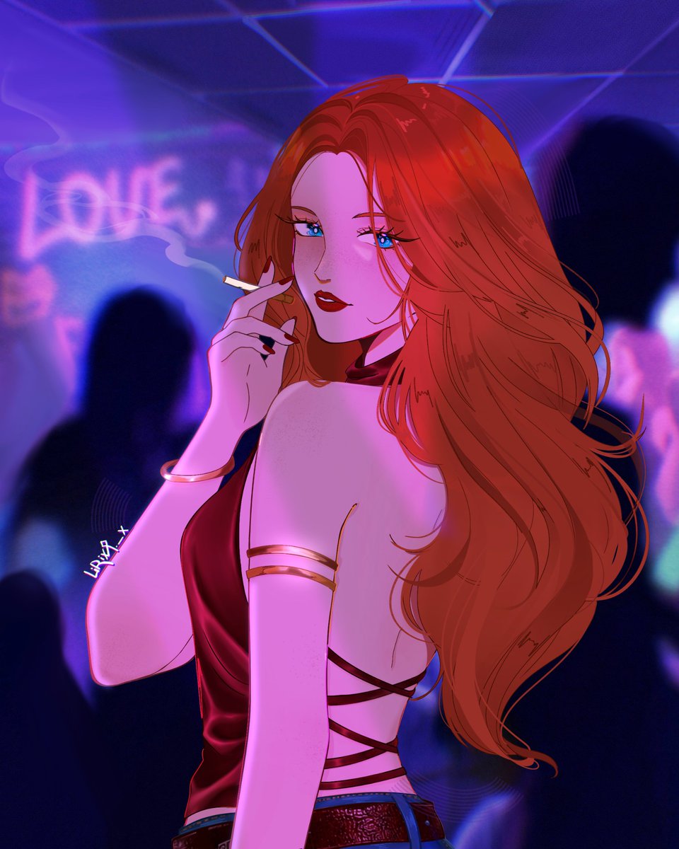 Zaweels's tweet photo. #LonerSocietyWeek2026 Day 2: Sage

“A girl made of steel and flames, hardened from abuse and the queen of masks”.

Art by @/lyvenv_ (on ig) commissioned by me ❤️ https://t.co/emHYTYEBAH