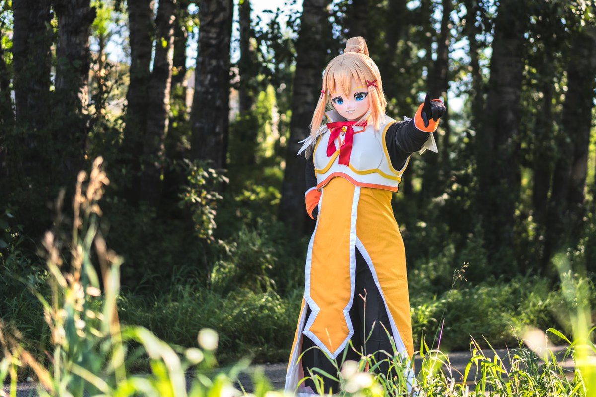 CTriff's tweet photo. Another pic of Darkness taken by our friend earlier this summer. 

#kigurumi #cosplayㅤㅤㅤㅤㅤㅤㅤ https://t.co/GLPKMckQDI
