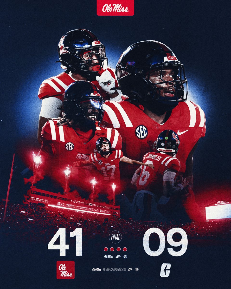 OleMissFB's tweet photo. So good to be 𝐇𝐎𝐌𝐄

#HottyToddy https://t.co/5CnIbI5FuN