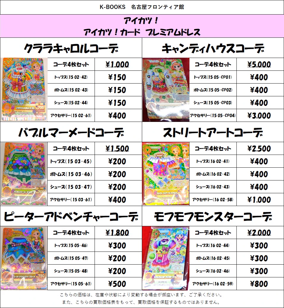 K-BOOKS名古屋フロンティア館1階(グッズフロア) on X: 