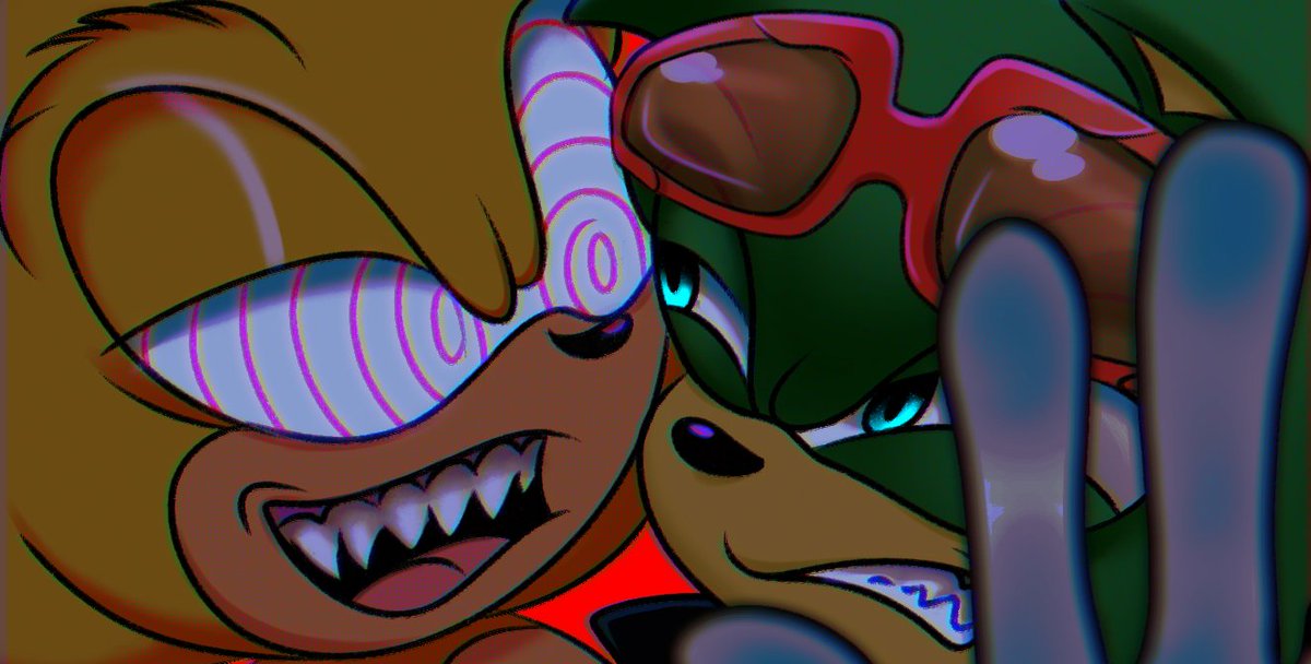 Jayaku_art's tweet photo. I was obsessed with these two back in high school
#Fleetway #Scourge https://t.co/NF56TppvMm