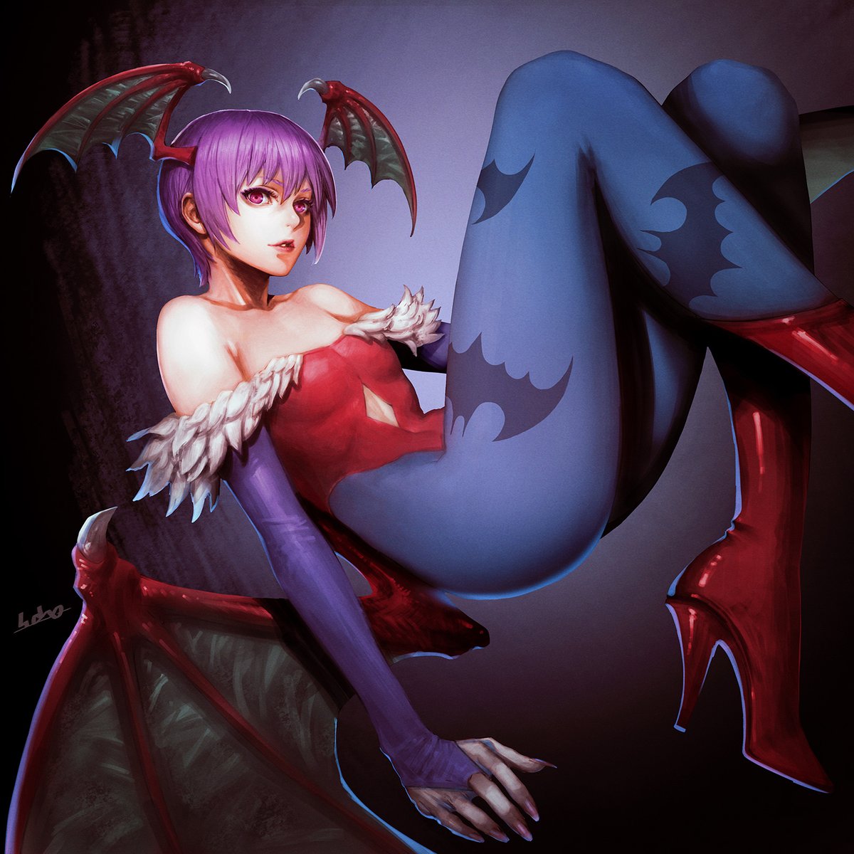 s_senda's tweet photo. Morrigan | Lilith https://t.co/gfZfjR2Xed