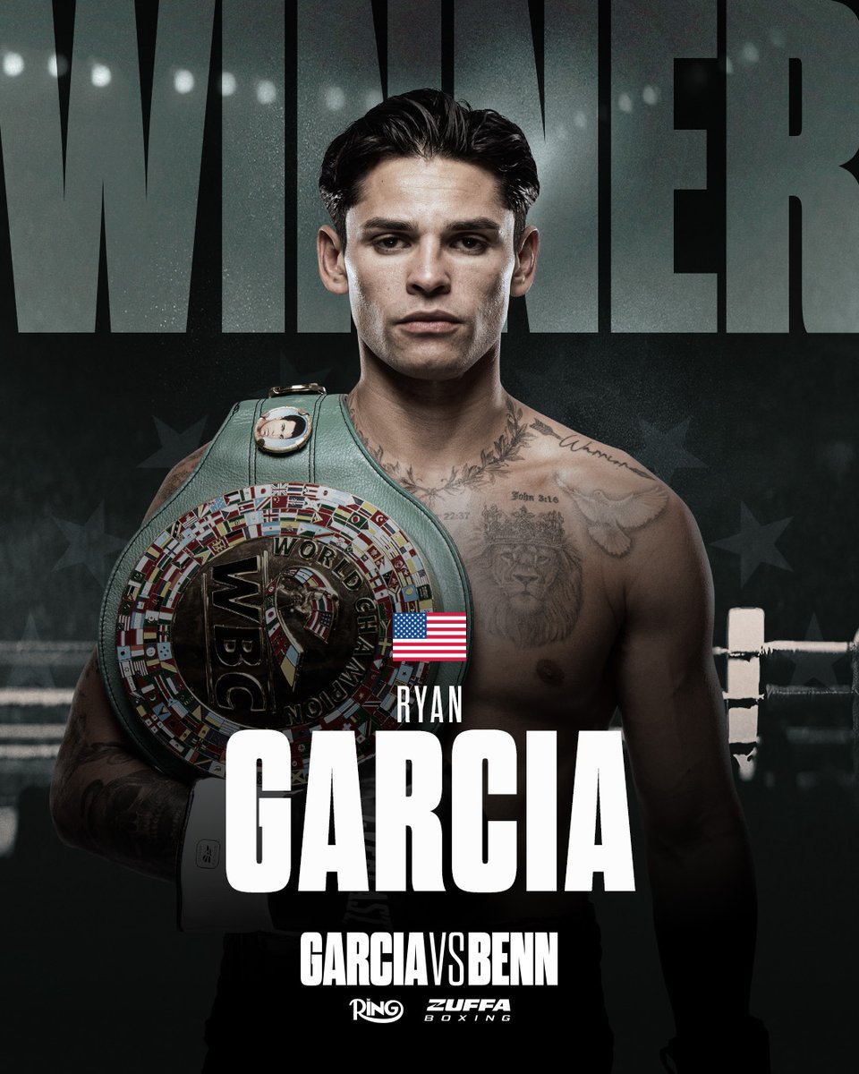 Zuffa_Boxing's tweet photo. #ANDSTILL

BOW DOWN TO THE KING 👑 #GarciaBenn https://t.co/wYEqHgZFWZ