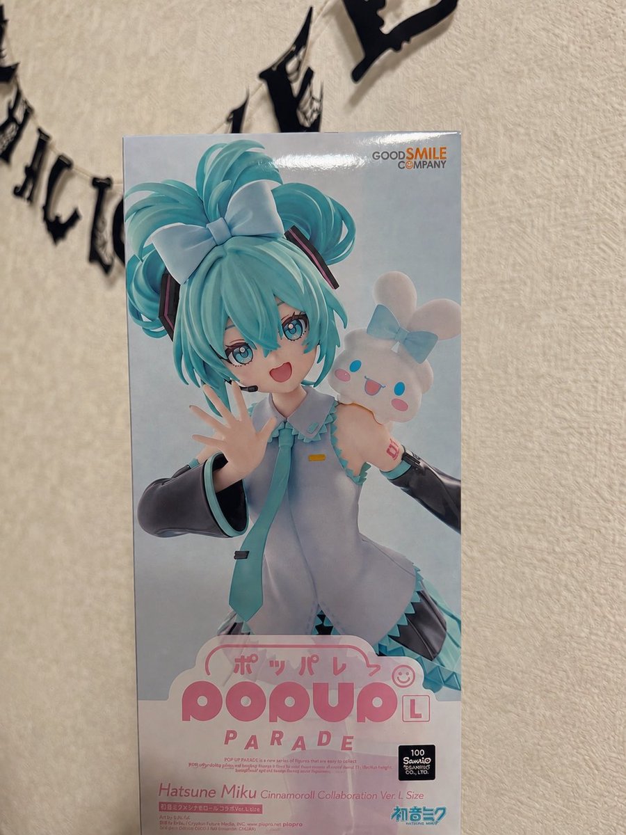 yobiykr's tweet photo. あみあみから届いてた〜
シナモンミクちゃん待ってたよ❕
可愛い〜（＾ω＾）🤍🩵 https://t.co/meOTdSqi1H