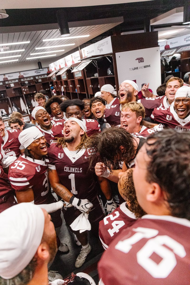 EKUFootball's tweet photo. For Coach Kidd ❤️

#E2W | #MatterOfPride https://t.co/9SD2xJ8bl5