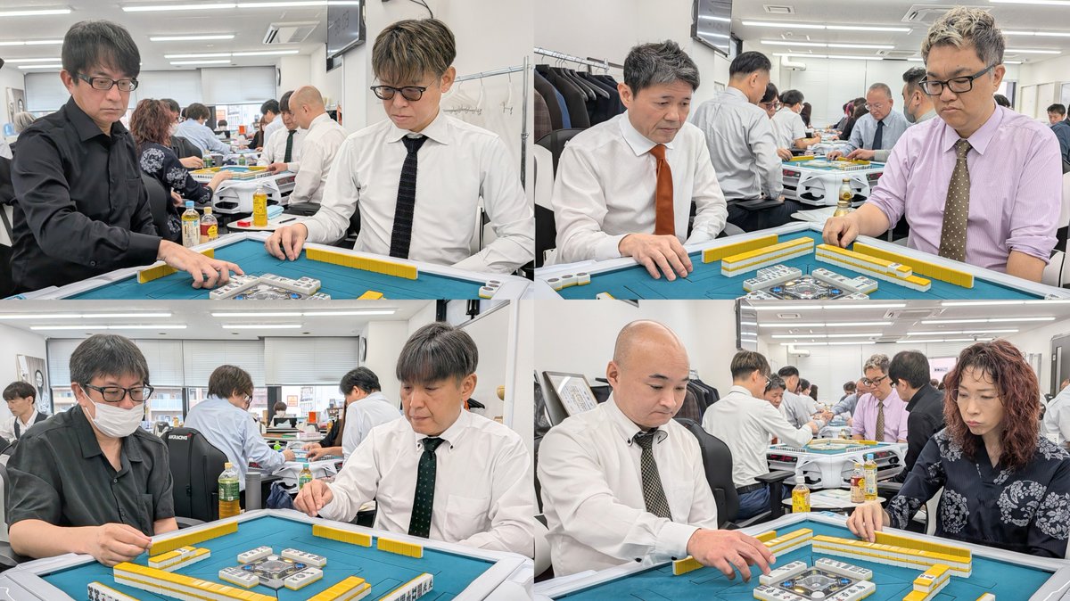 JPML_sokuhou's tweet photo. 1次予選対局の様子⑥ https://t.co/5qMxNRwCrA
