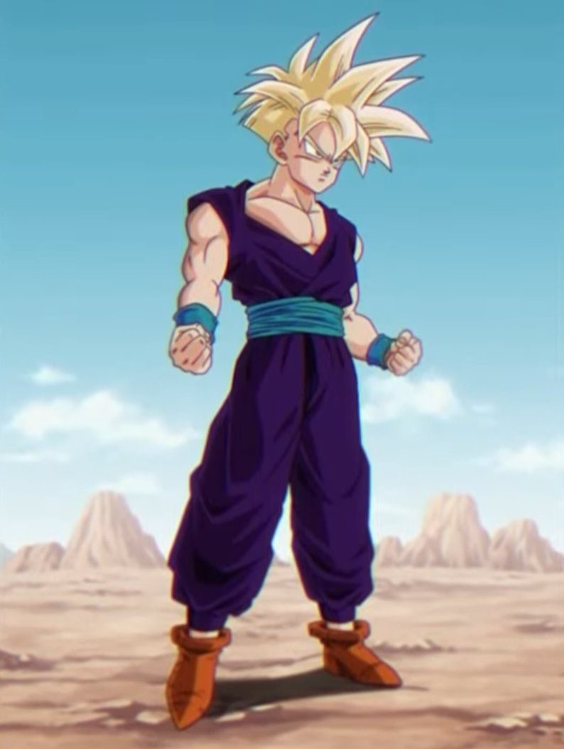 King_boruto18's tweet photo. gohan looks rough... https://t.co/tMF4a0msRL