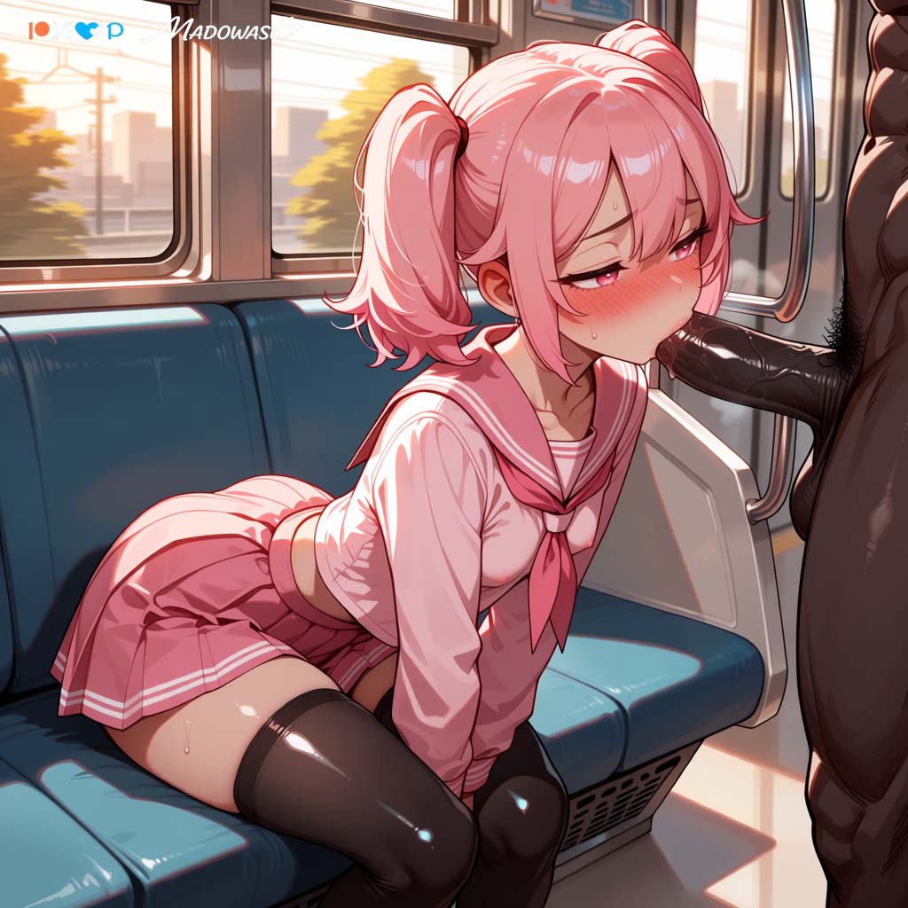 MadowasuAI's tweet photo. 🚇🔥 Black guys caught a sissy school in the metro and fucked her hard

She didn’t resist… just moaned 😩💦

Chastity belt stayed on 🔒😈
#BBC #Sissy #Femboy #Whiteboi #NSFW #Trap #Chastity https://t.co/hTbs7aiEVR