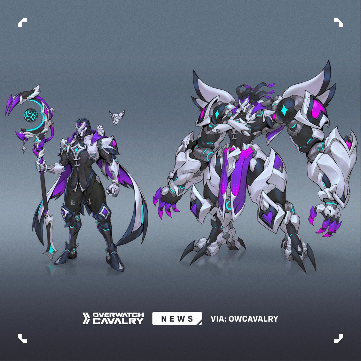 OWCavalry's tweet photo. New Dokiwatch Skin Concept Art in #Overwatch: Hollow Heart Malice Ramattra 🎨 https://t.co/7GKNieeyTW