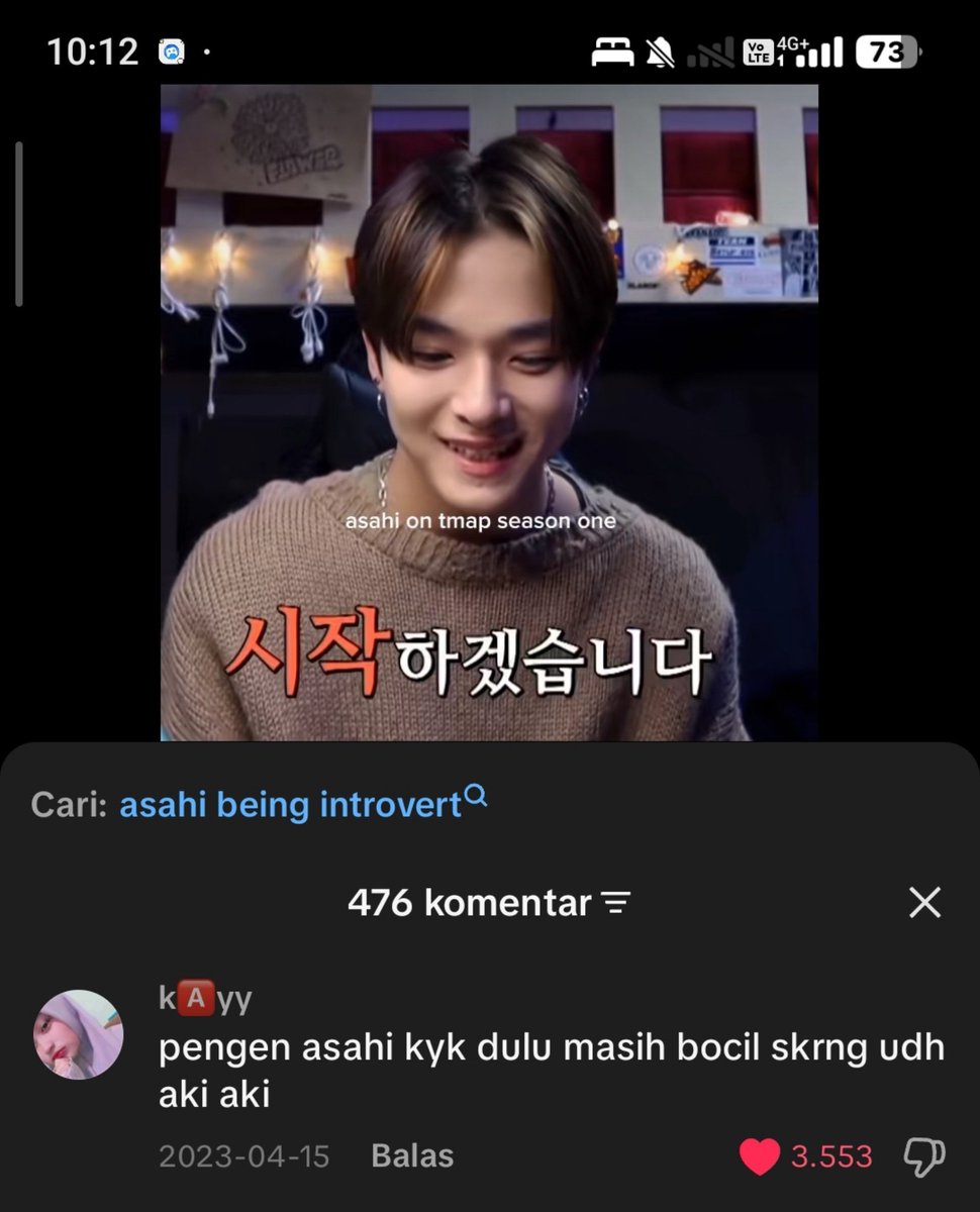 ruutochii's tweet photo. lagi liat konten tmap di tiktok, ada yg komen gini ngakak bgt anjir https://t.co/l0aGCiozpm