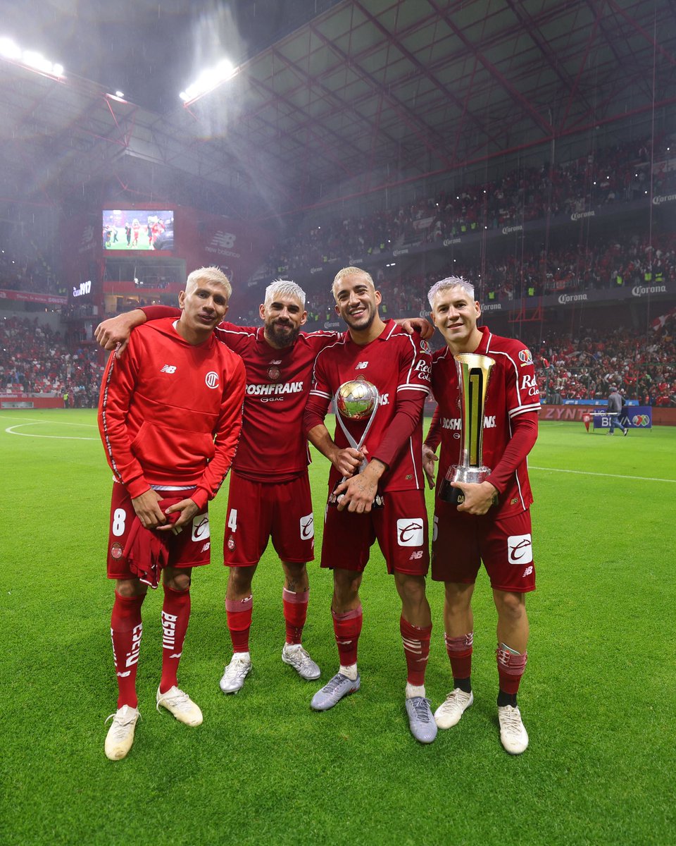 TolucaFC's tweet photo. Lo que logramos unidos, banda 🤩 https://t.co/Yz66tjZMnl