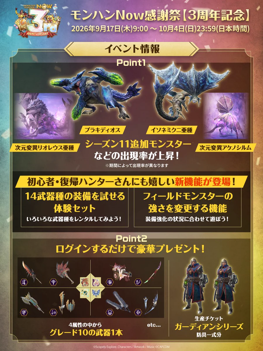 モンスターハンターNow 公式 on X: 