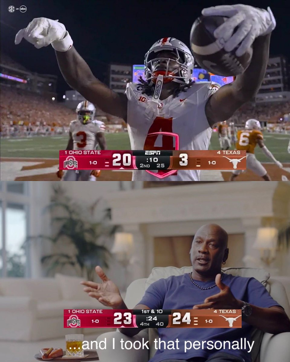 br_betting's tweet photo. JEREMIAH SMITH HIT THE HORNS DOWN AND TEXAS CAME ALL THE WAY BACK 😭 https://t.co/Vj3fxBUL6w